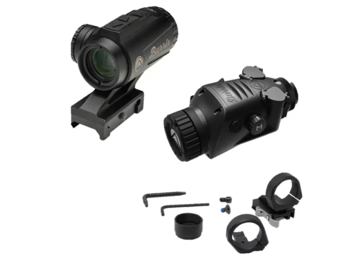 Burris BTC35 v2 RT3 Combo Thermal Riflescope, Black